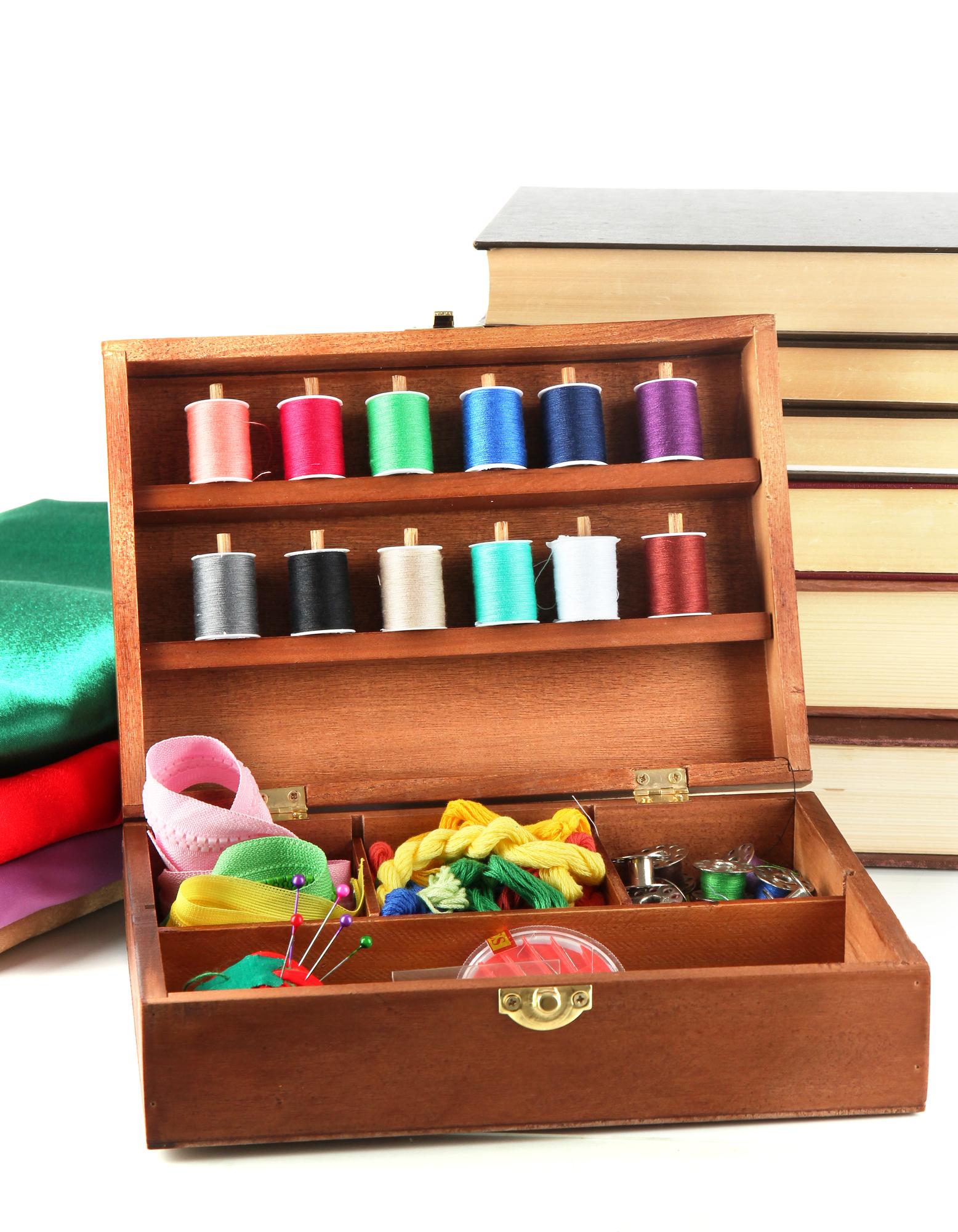 Set di kit per ricamo organizzati